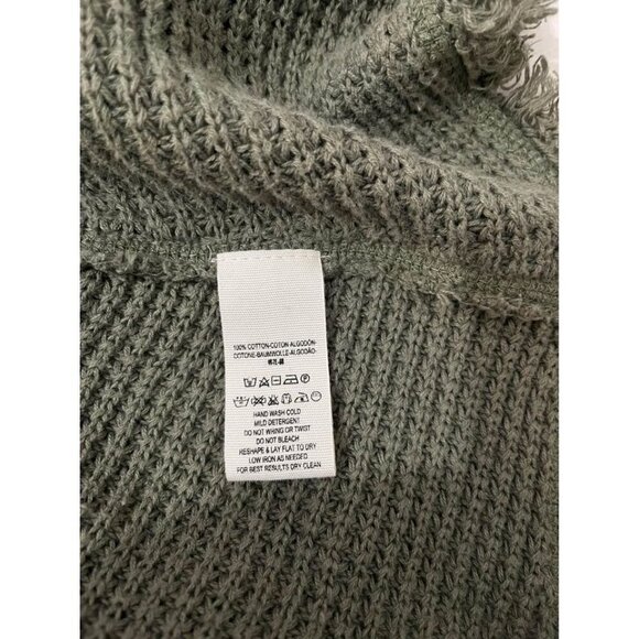 Free People Moonshine Sweater Sage Green Size XS - Picture 10 of 10